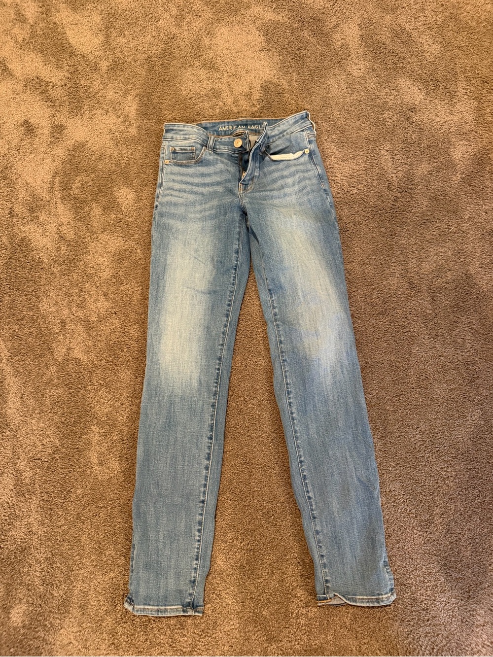 American Eagle Outfitters Light Blue Skinny Jeans